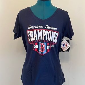 NWT New Era Boston Red Sox Womens T-shirt-Mookie Betts